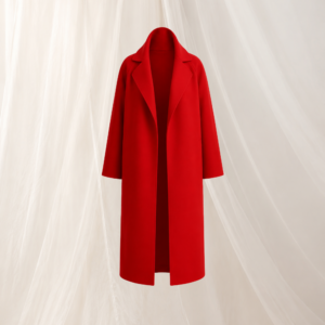 Ruby Rouge Trench Coat